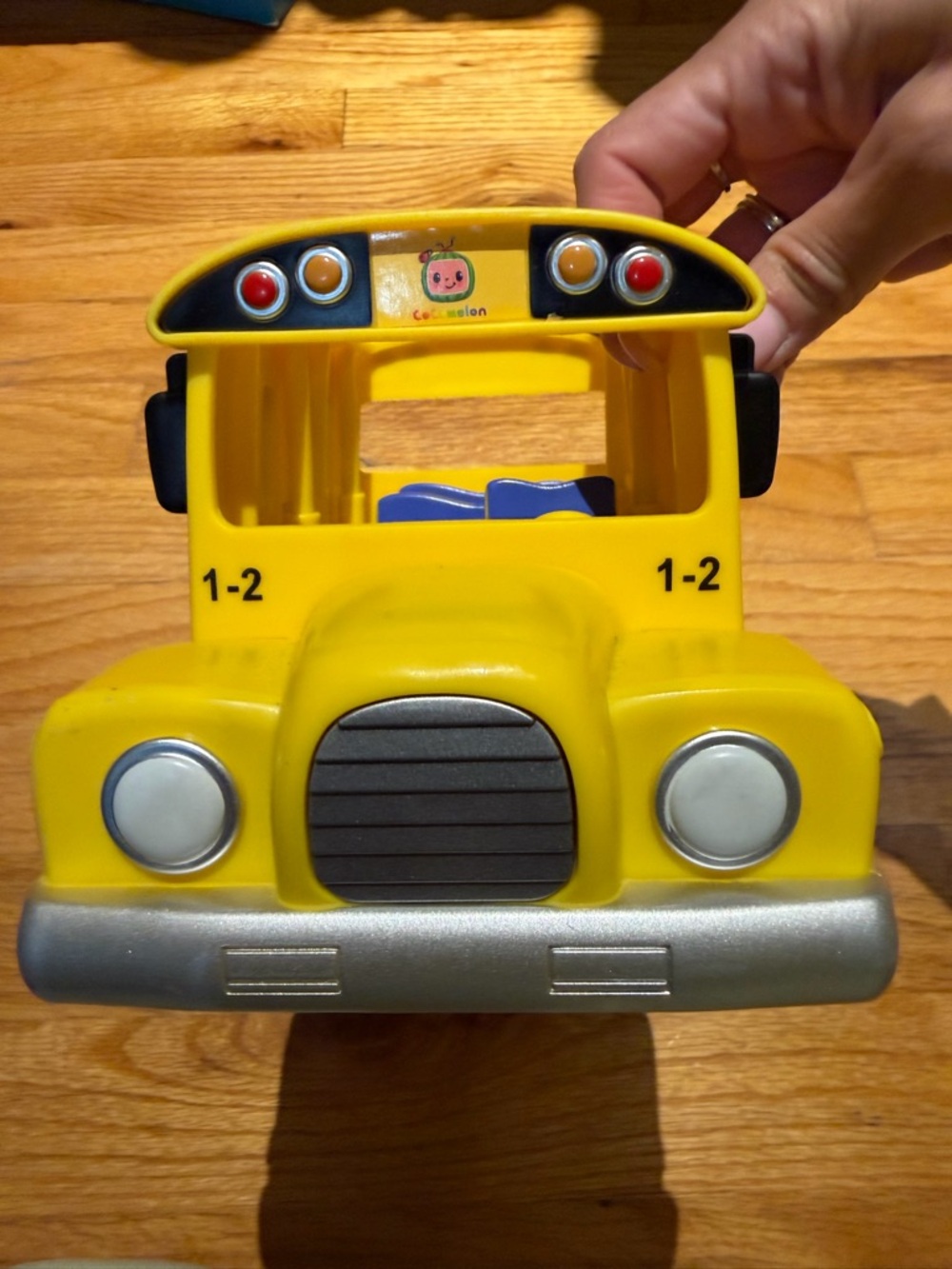 Bright Yellow School Bus Playset Toy - Kids Bus Vehicle